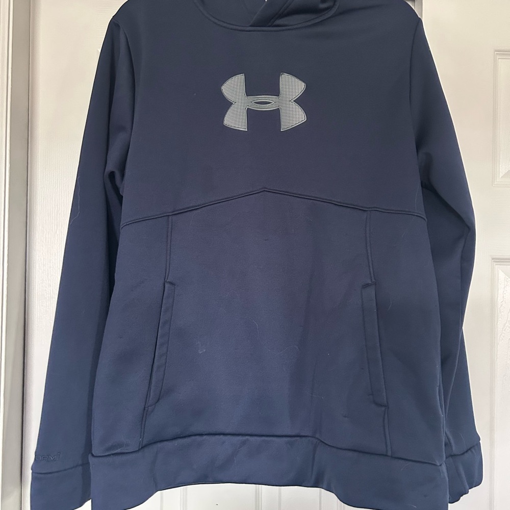 Under Armour Blue and Gray Sweatshirt